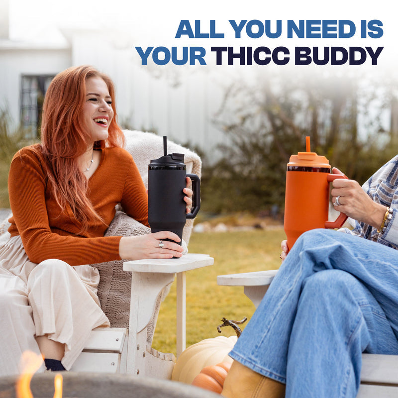 Thicc Buddy 40oz | White